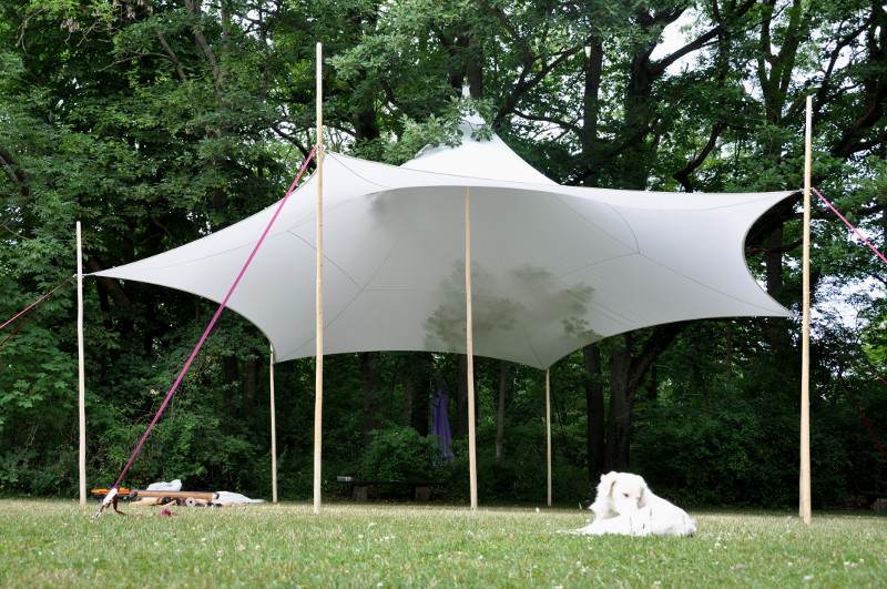 Zelt „Eunomia“ aus Airtex, Ansicht 2